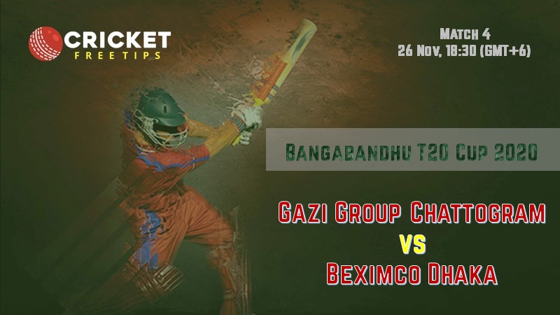 Cricket Free Tips | Bangabandhu T20 Cup 2020, Match 4: Gazi Group ...