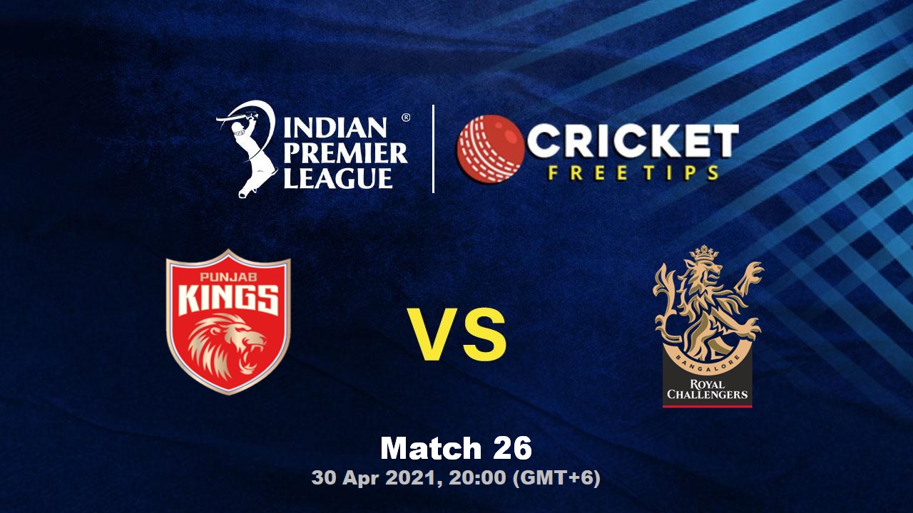 Cricket Free Tips IPL 2021 Match 26 Punjab Kings vs Royal