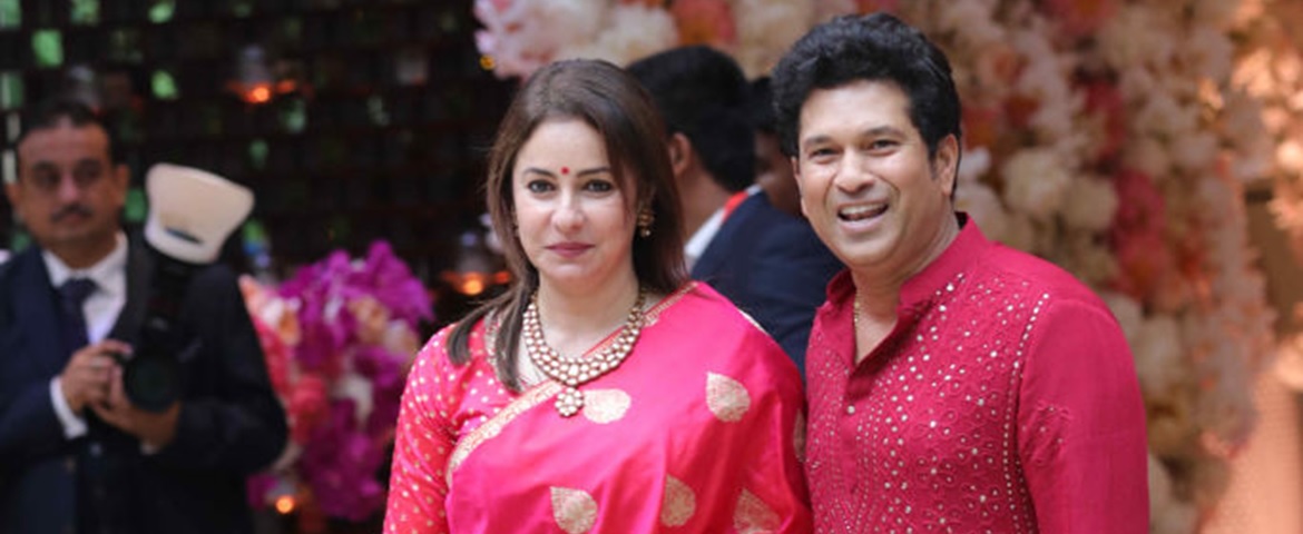 Sachin Ramesh Tendulkar and Anjali