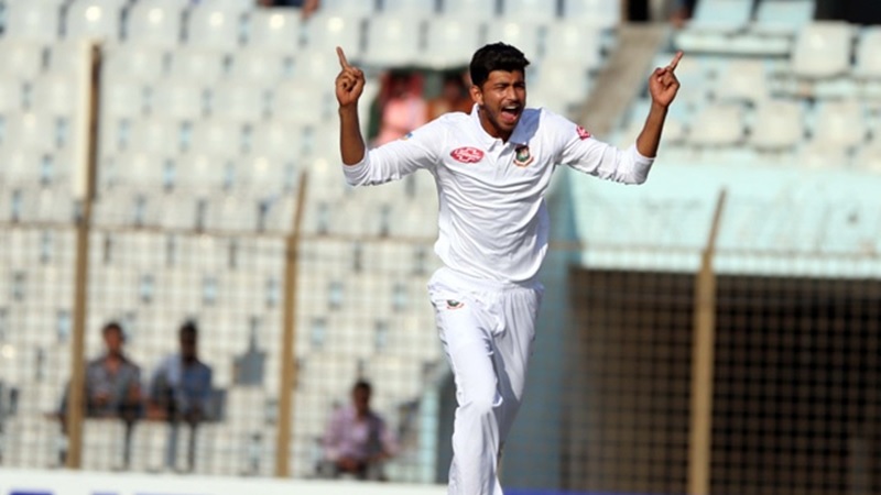 Having returned to Tests after 15 months, Naeem's performs brilliantly