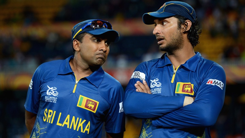 Mahela Jayawardene and Kumar Sangakkara