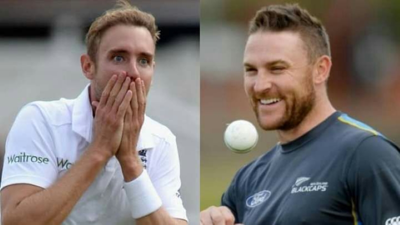 Stuart Broad has asked McCullum for a leave of absence to enjoy a football match