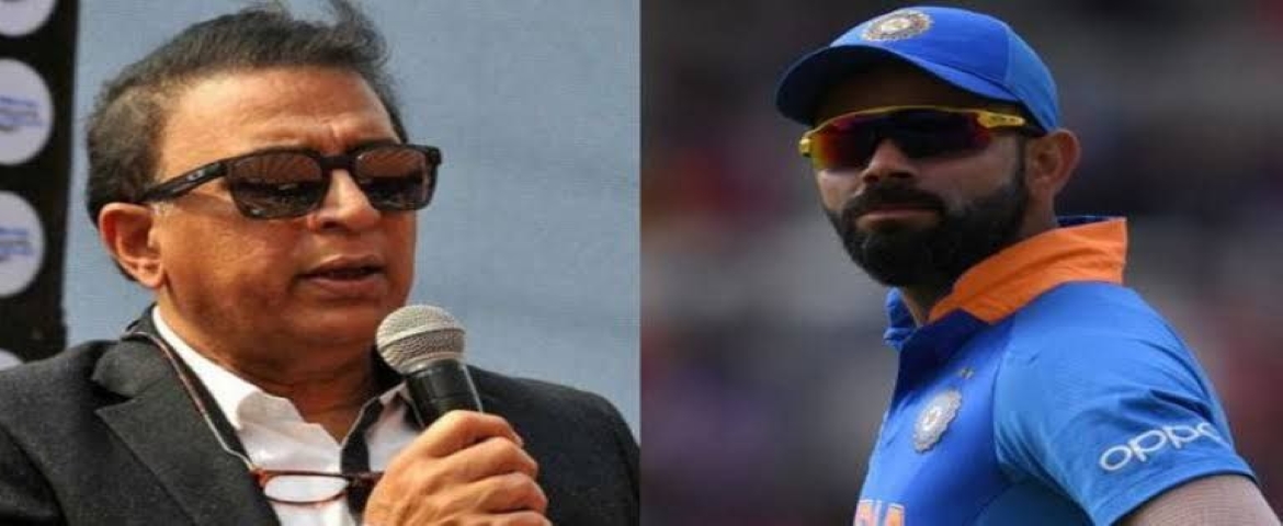 Sunil Gavaskar responds strongly to Kohli's comments