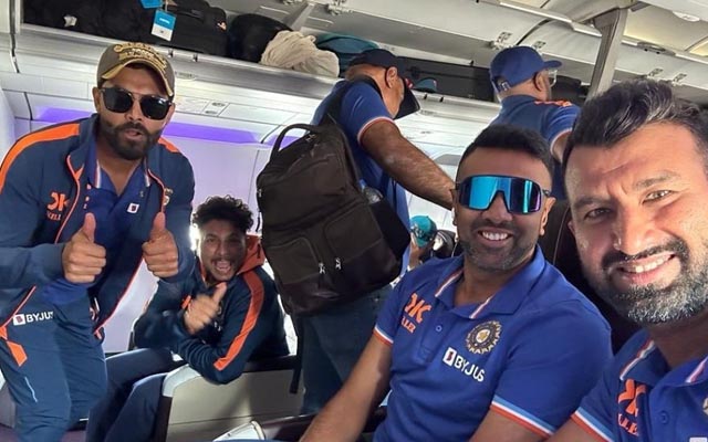 Border Gavaskar Trophy 2023: Team India makes its way to Ahmedabad for closing Test