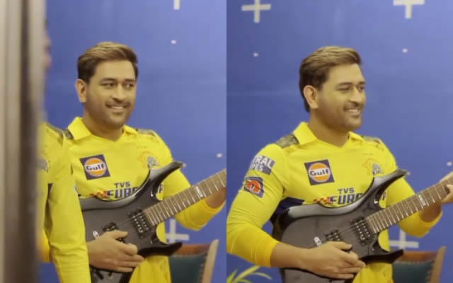 MS Dhoni's new funky avatar in Chennai Super Kings' video takes internet by storm