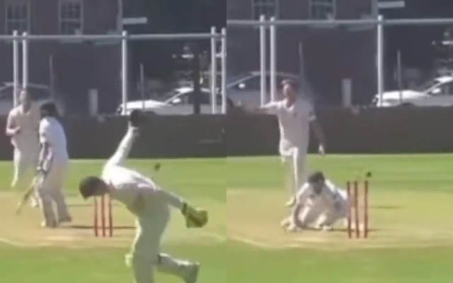 Australian cricketer Jay Lenton produces outrageous stumping; video goes viral