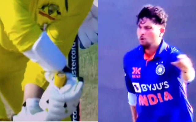 Kuldeep Yadav pulls a Shane Warne out of his floppy hat in Chennai