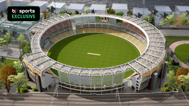 Top three cricket stadiums in India