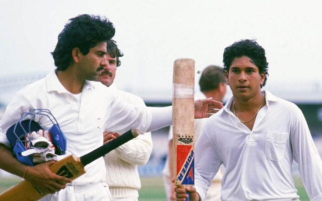 'He went to hit five international tons with it' - Pravin Amre shares fascinating story about Sachin Tendulkar's exchanged bat