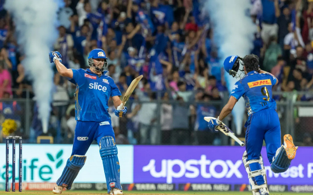 Twitter Reactions: Yashasvi Jaiswal, Tim David light up 1000th game of IPL between Mumbai Indians and Rajasthan Royals