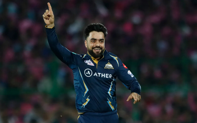 ‘One of the best catches I’ve seen’ – Virat Kohli impressed with Rashid Khan’s stunning grab to draw curtains on Kyle Mayers’ quickfire knock