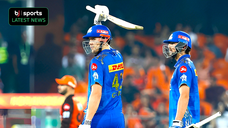 MI vs SRH, Match 69 IPL 2023 Stats Review: Cameron Green's maiden IPL century, Rohit Sharma's feat, and other stats