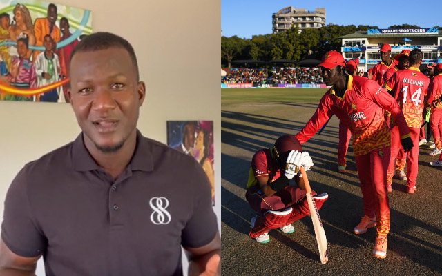 ‘We didn't deserve to win’ - WI coach Daren Sammy opens up after heart-breaking loss to Zimbabwe