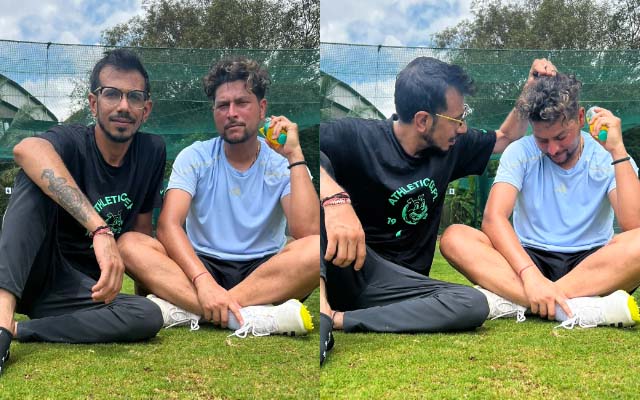 'Chill scenes with my bro' - Yuzvendra Chahal shares post-training pictures with Kuldeep Yadav ahead of West Indies tour