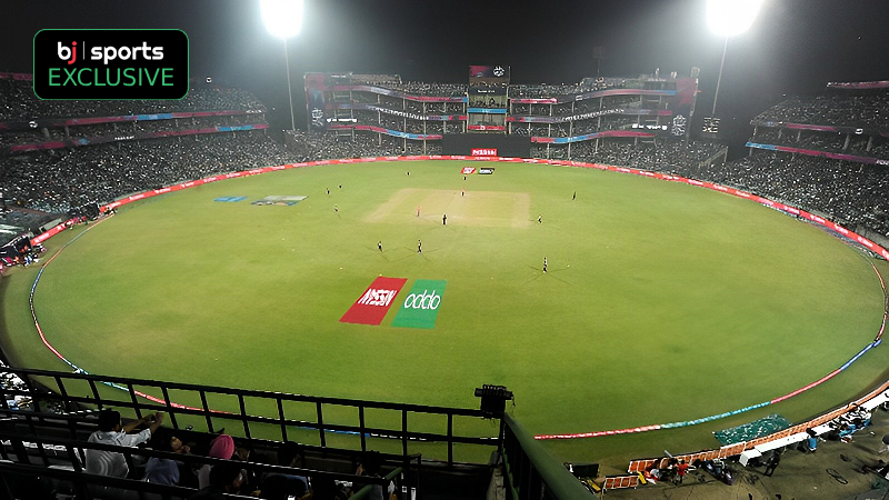 Top 3 Stadiums where Ajinkya Rahane has scored most runs in Tests