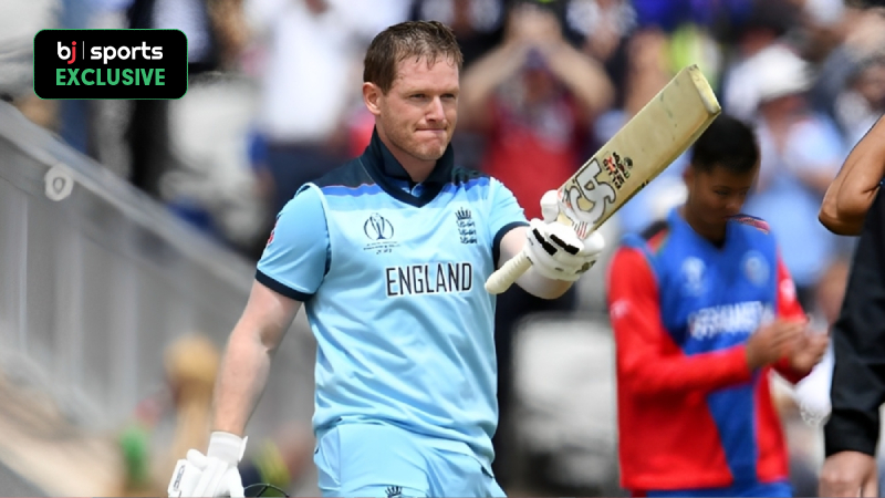 OTD _ Eoin Morgan smashed record 17 sixes in World Cup game against Afghanistan in 2019