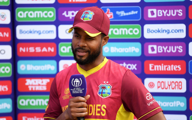 'We let ourselves down in entire tournament' - Shai Hope opens up on West Indies' embarrassing World Cup Qualifier exit