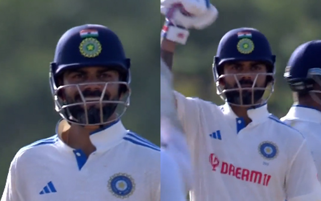 WI vs IND 2023: Virat Kohli takes 81 deliveries to hit first boundary, celebrates in fun manner