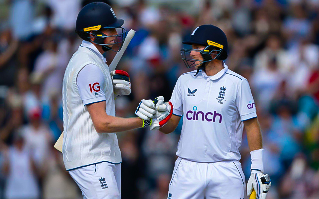 ‘There's Ashes hundreds and then there's that’ - Joe Root lauds Zak Crawley after latter’s stroke-making exhibition in Manchester