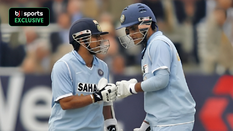 Top 3 highest partnerships between Sachin Tendulkar and Sourav Ganguly in ODIs