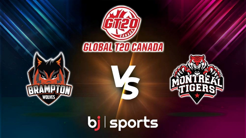 GT20 Canada 2023 Match 11, BRW vs MON Match Prediction – Who will win today’s GT20 match between Brampton Wolves and Montreal Tigers