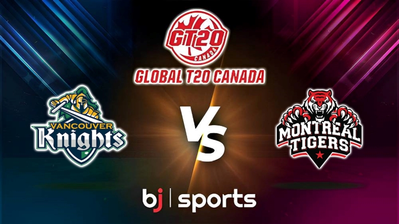 GT20 Canada 2023: Match 9, VK vs MON Match Prediction – Who will win today’s GT20 match between Vancouver Knights and Montreal Tigers?