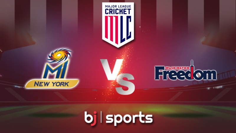 MLC 2023: Match 13, MINY vs WAF Match Prediction – Who will win today’s match between MI New York and Washington Freedom?