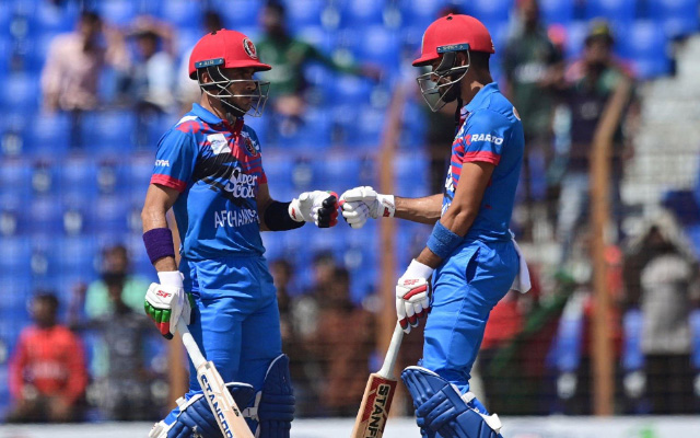 'World's best bowling attack is clueless against Gurbaz n Ibrahim' - Netizens in awe of Afghanistan openers' double century stand as they put hosts in boxseat against Pakistan