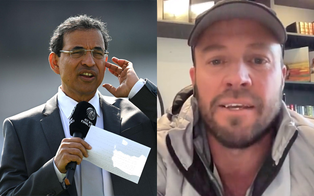 ‘Finally someone said it’ - AB de Villiers backs Harsha Bhogle’s narrative regarding Tilak Varma’s 49* controversy