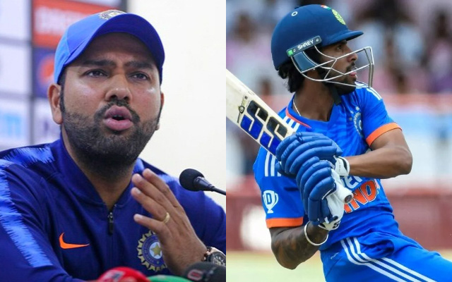 ﻿ 'He's got the hunger' - Rohit Sharma opens up on Tilak Varma's World Cup prospects