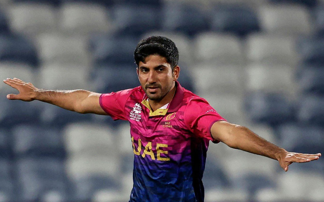 Junaid Siddique of UAE fined 25 percent of match fees for breaching ICC Code of Conduct