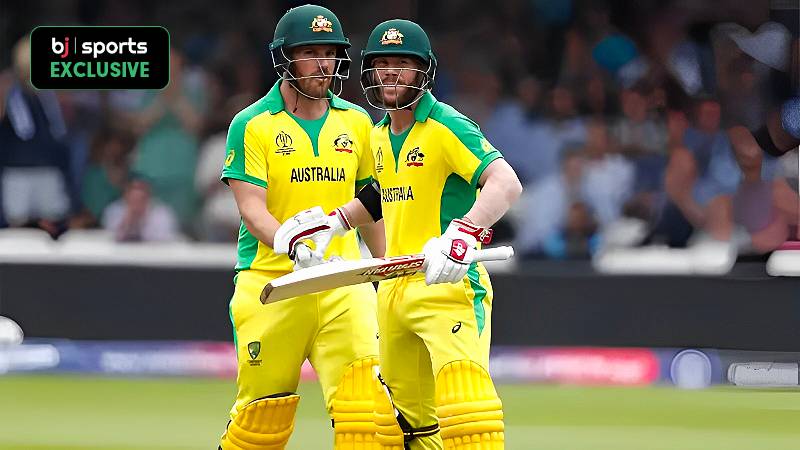 Top 3 highest opening partnerships by Australia in T20I cricket