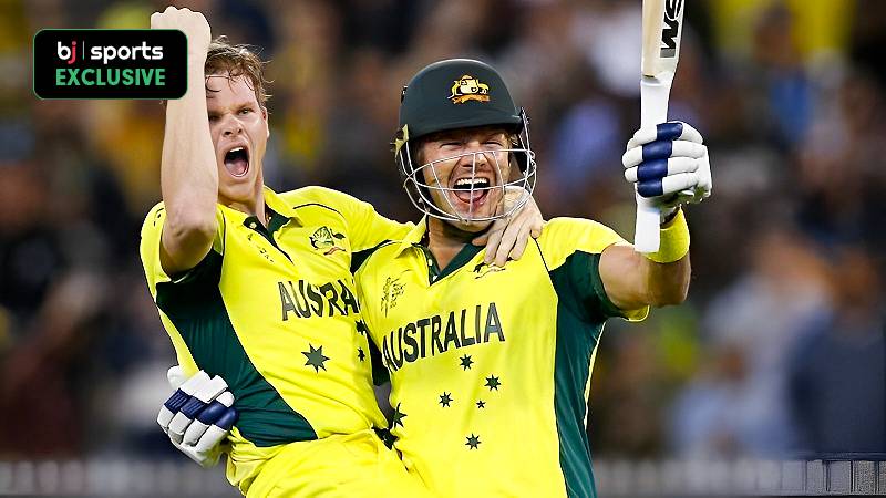 Top 3 highest opening partnerships by Australia in T20I cricket