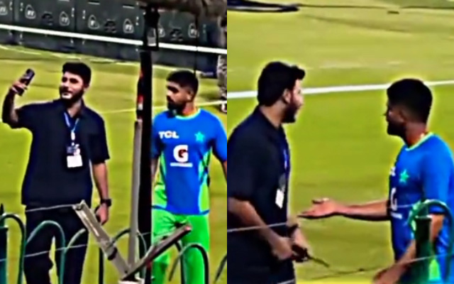 Asia Cup 2023 Babar Azam Flips Out On Person Requesting For Selfie