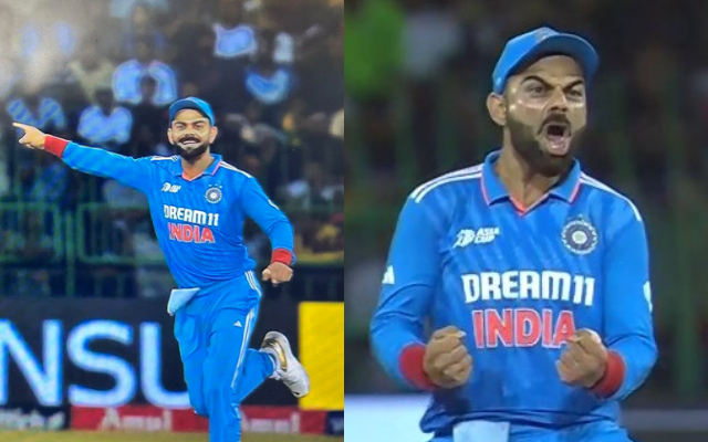 Asia Cup 2023: Virat Kohli’s aggressive celebration after Dimuth ...