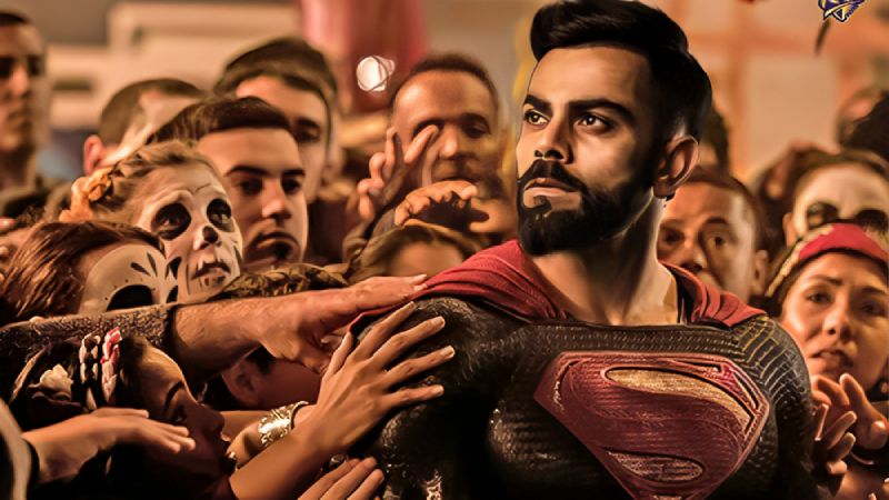 Virat Kohli Superman