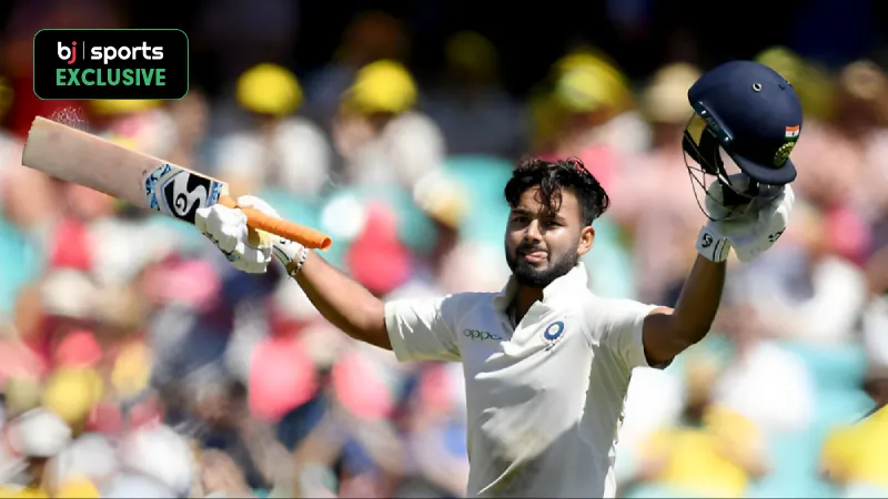  Rishabh Pant's top 3 knocks in Test Cricket
