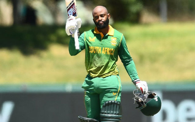 Why is Temba Bavuma not playing ICC World Cup 2023, match 23 against Bangladesh?