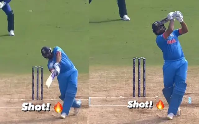 Shot of the Day: भारत बनाम पाकिस्तान वर्ल्ड कप मैच में Rohit Sharma ने लगाया शाॅट ऑफ द डे, देखें वीडियो 