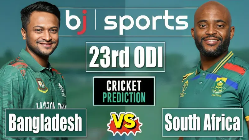 Live match blog - Bangladesh vs South Africa 23rd Match 2023/24