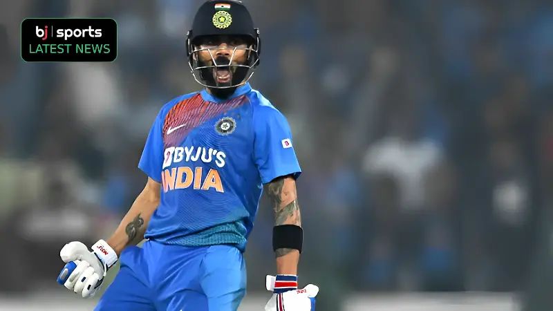 Virat Kohli vigorously celebrates his century against Bangladesh in ODI World Cup 2023 game, video goes viral