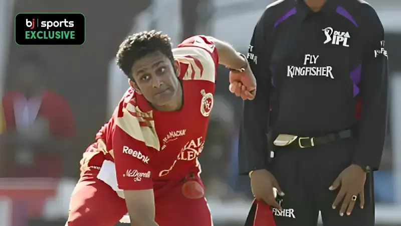 Top three performances by Anil Kumble in IPL 