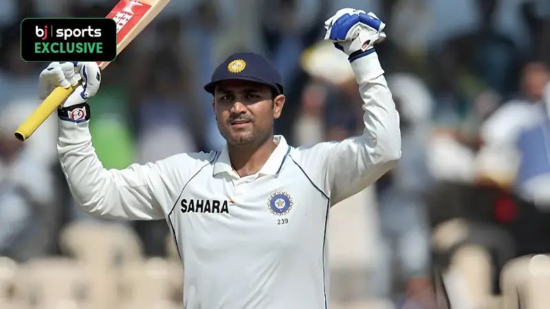 Top three innings of Virender Sehwag in Test Cricket 