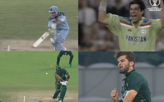 ODI World Cup 2023: Shaheen Afridi replicates Wasim Akram's trick to dismiss Mahmudullah