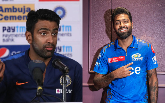 R Ashwin's hilarious take on Hardik Pandya's Mumbai homecoming