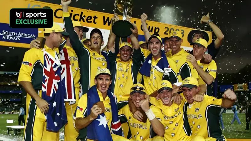 Ranking top 3 Australian squads to have won the ODI World Cup