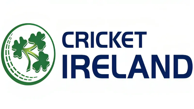 A general view of an Ireland cricket badge on day two of the International  Test Match at The Village, Dublin Stock Photo - Alamy