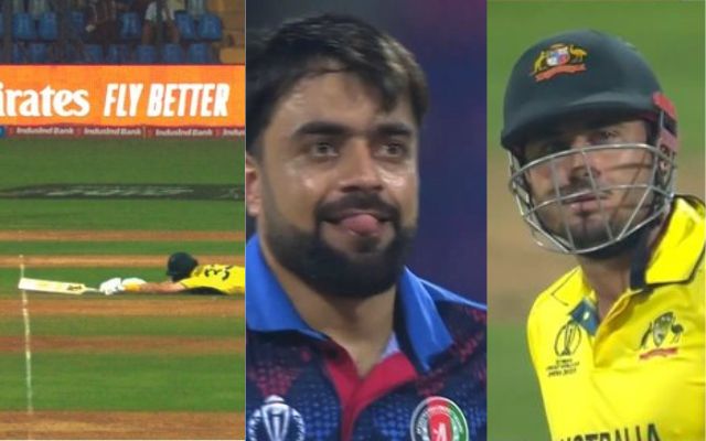 AUS vs AFG: मार्नस लाबुशेन के रन आउट के बाद राशिद खान ने स्टोइनिश-स्टार्क को दिखाए तारे, ऑस्ट्रेलिया ने गंवाया 7वां विकेट