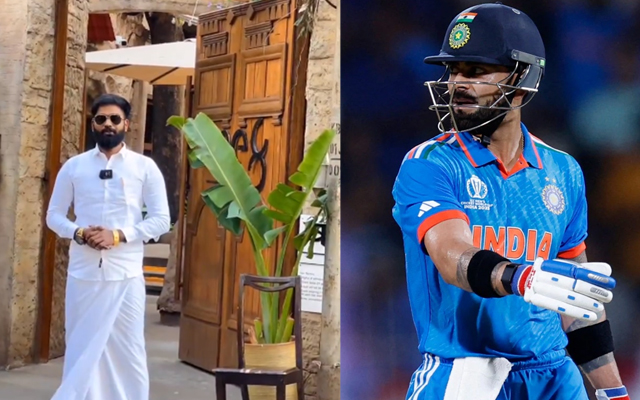 Man claims he was denied entry into Virat Kohli’s restaurant in Mumbai for wearing Veshti