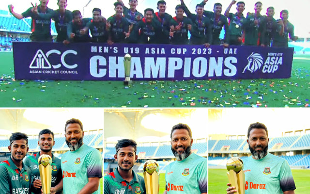 'We saw the dream, and the boys fulfilled it today' - Wasim Jaffer elated as Bangladesh emerge U-19 Asia Cup winners